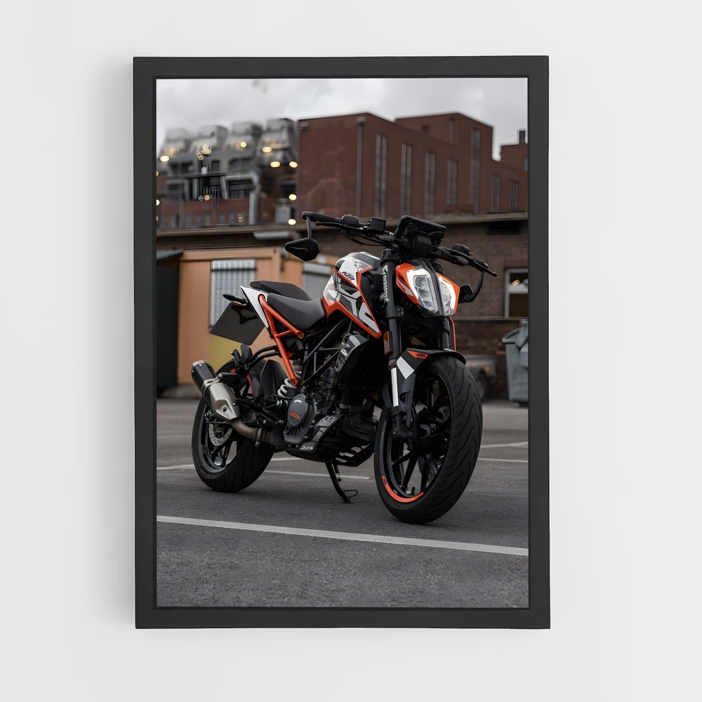 Poster KTM Passion – affiche KTM Moto (vue 2)